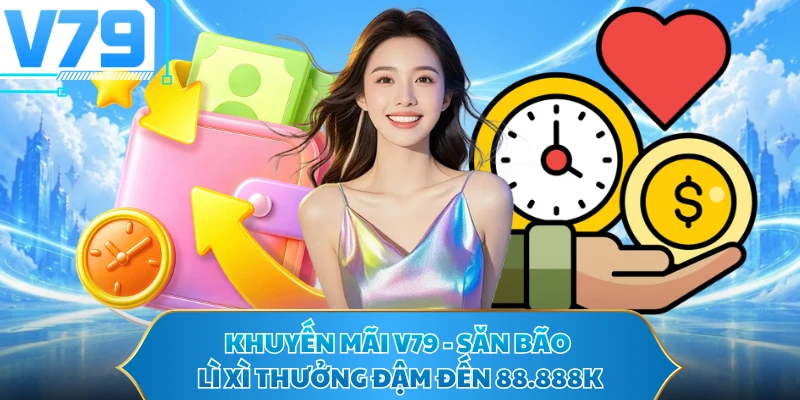 Khuyến Mãi V79 - Săn Bão Lì Xì Thưởng Đậm Đến 88.888K