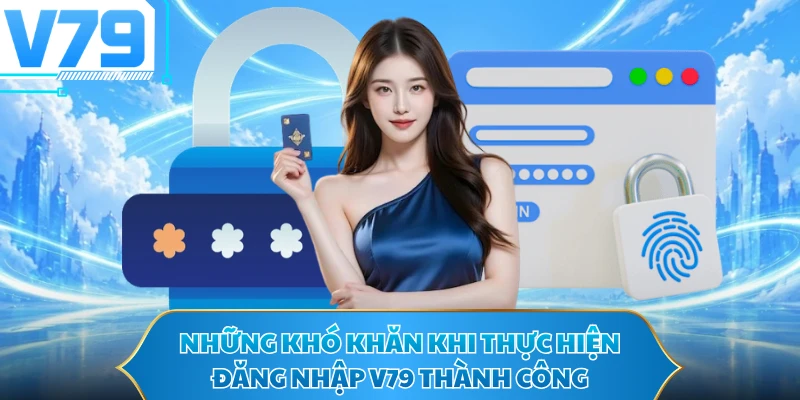 Những khó khăn khi thực hiện đăng nhập V79 thành công
