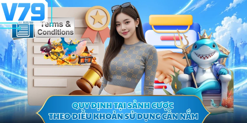 Quy định tại sảnh cược theo điều khoản sử dụng cần nắm