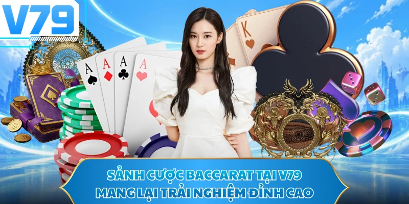 Sảnh cược Baccarat tại V79 mang lại trải nghiệm đỉnh cao